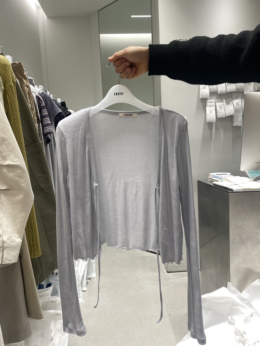 NUESE韓國代購女裝新品熱賣推薦職業真品人氣26春夏長袖T恤NUESE長袖T恤圖色4