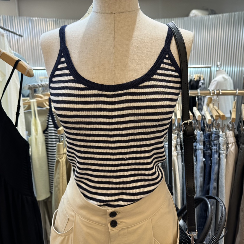 ALEGRE韓國東大門代購女裝新款26春夏時尚休閑職業吊帶背心ALEGRE吊帶/背心圖色1