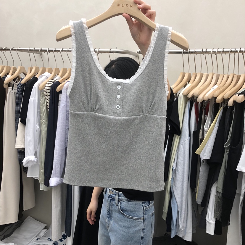 MURR韓國直郵女士新品休閑時尚熱賣推薦職業人氣吊帶背心MURR吊帶/背心圖色3