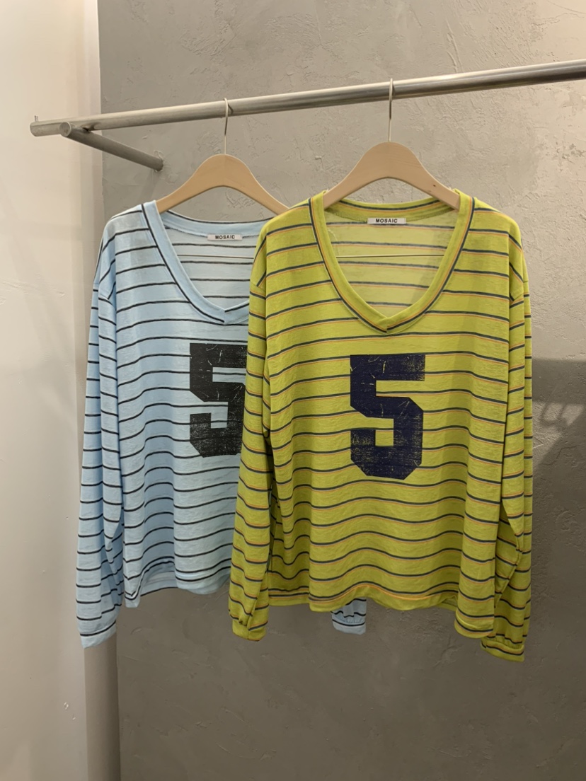 MOSAIC東大門直郵女士新款熱賣休閑人氣職業時尚26春夏長袖T恤MOSAIC長袖T恤