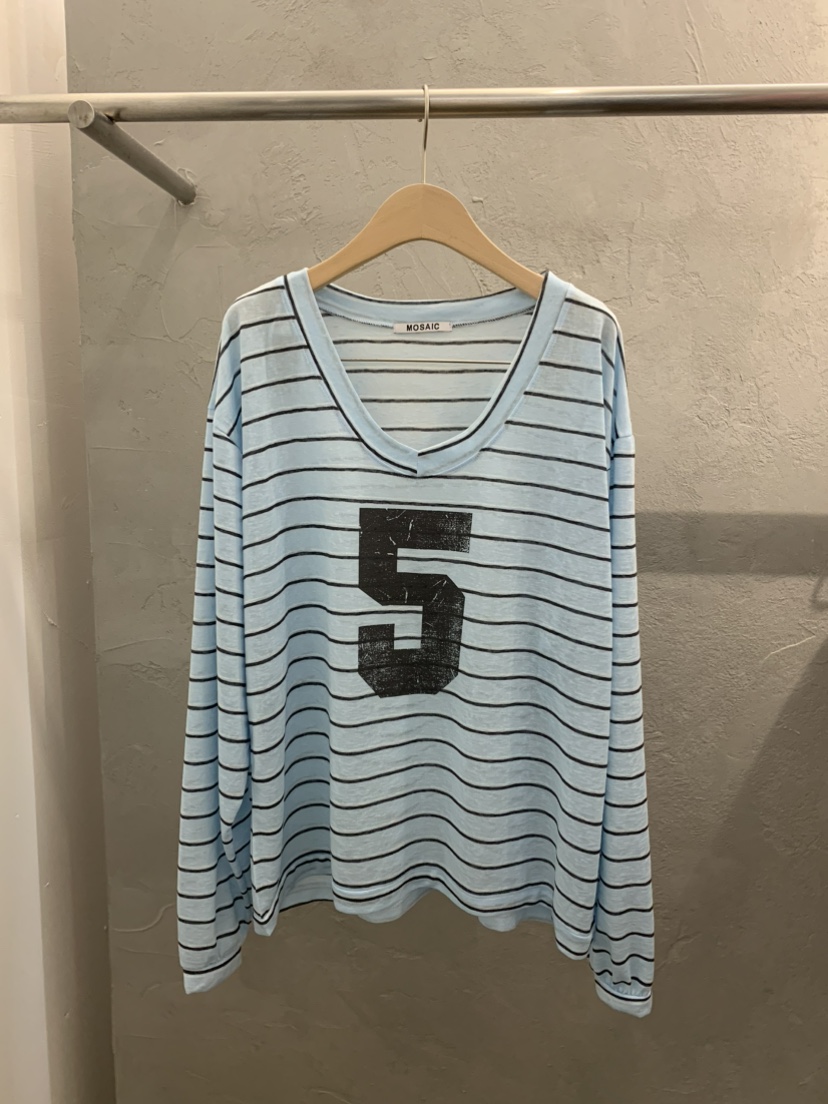 MOSAIC東大門直郵女士新款熱賣休閑人氣職業時尚26春夏長袖T恤MOSAIC長袖T恤圖色1