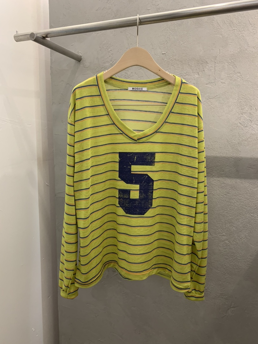 MOSAIC東大門直郵女士新款熱賣休閑人氣職業時尚26春夏長袖T恤MOSAIC長袖T恤圖色2