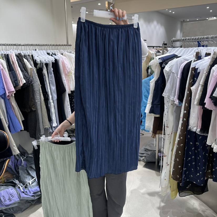BENE韓國直郵女士新款26春夏推薦26夏季時尚職業熱賣長裙BENE長裙圖色3
