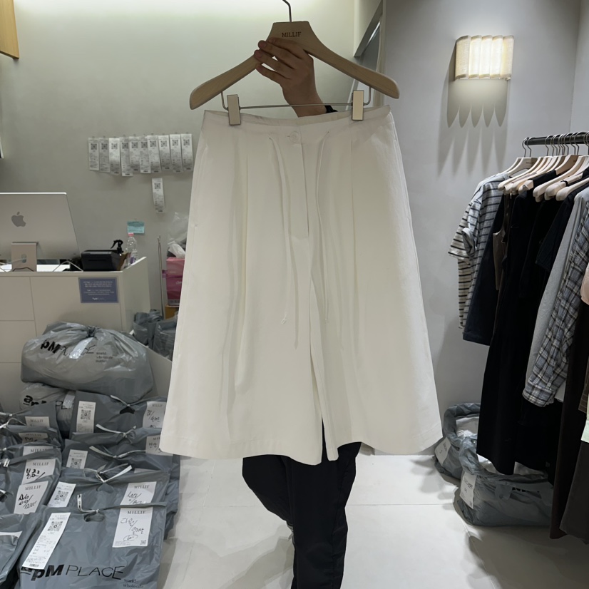 MILLIF韓國直郵女士新品人氣26春夏熱賣真品推薦休閑短褲MILLIF短褲圖色1