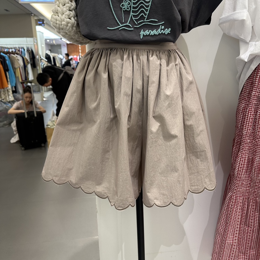 A.CES韓國代購女裝新款休閑熱賣人氣26春夏26夏季職業短褲A.CES短褲圖色3