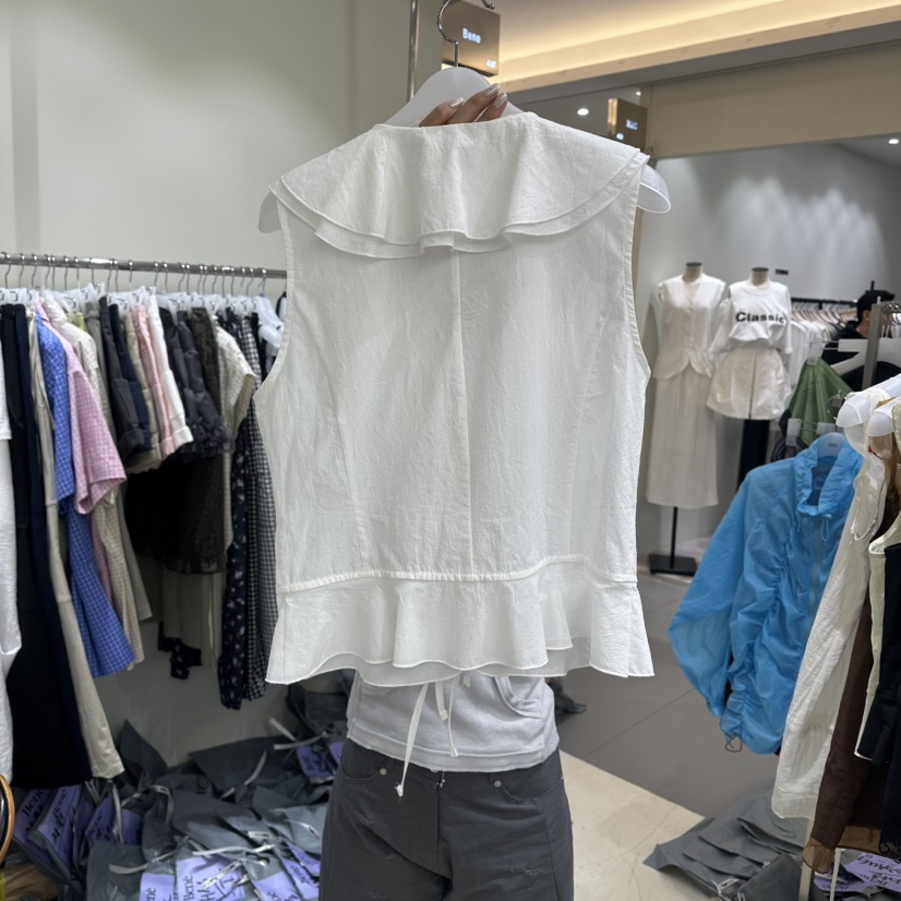 BENE韓國東大門代購女士新品26春夏推薦26夏季襯衫蕾絲衫BENE襯衫/蕾絲衫