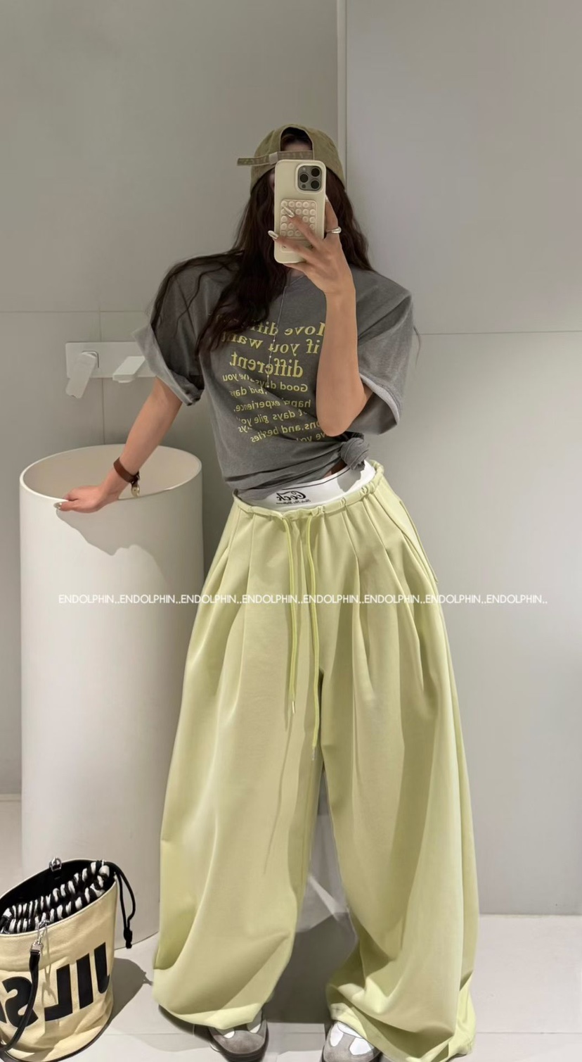 ENDOLPHIN韓國直郵女士新品時尚推薦熱賣職業休閑26夏季T恤ENDOLPHINT恤圖色3