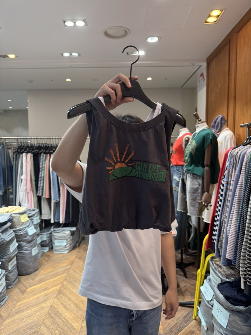 GARMENT-P韓國代購女裝新款人氣推薦時尚26春夏吊帶背心GARMENT吊帶/背心圖色3棕色