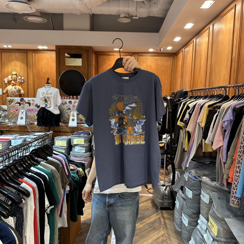 GARMENT-P韓國直郵女裝新款休閑時尚26春夏職業熱賣26夏季T恤GARMENTT恤圖色3