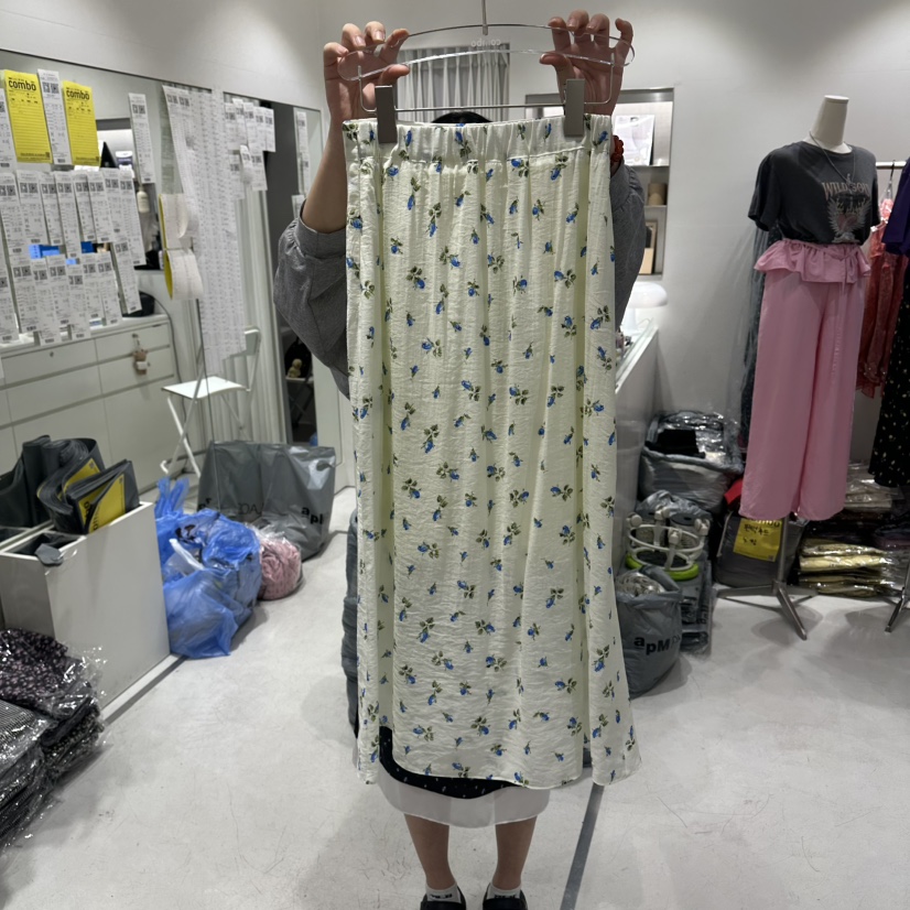 COMBO韓國東大門代購女裝新款26春夏休閑人氣26夏季職業長裙COM_BO長裙