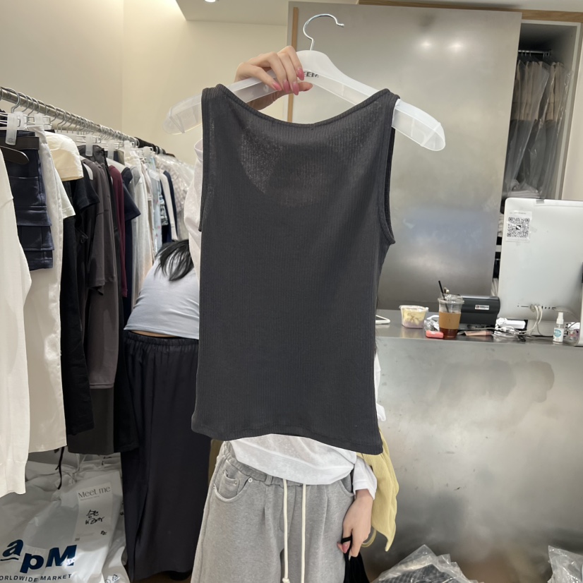 MEET ME韓國代購女士新款休閑人氣時尚職業真品吊帶背心MEET ME吊帶/背心