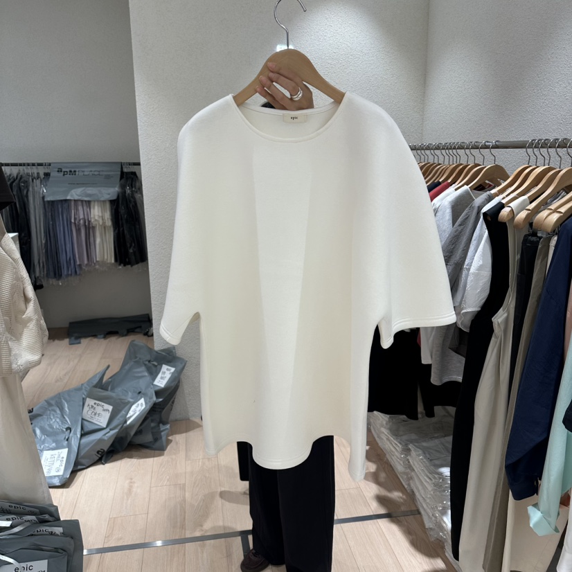 EPIC-S韓國直郵女士新品時尚熱賣休閑職業推薦26夏季T恤EPIC-ST恤圖色1