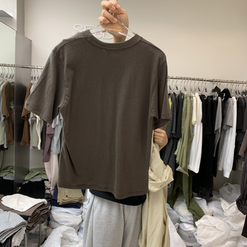 LEESEED-A東大門實拍韓國女士新款推薦職業時尚人氣T恤鴨SEeD/LEESEEDT恤