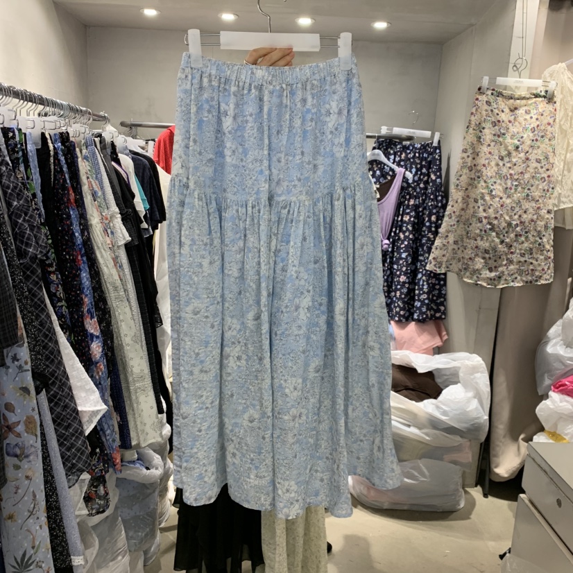 LOGROAD韓國直郵女士新品熱賣26夏季人氣時尚推薦職業長裙LOG ROAD長裙