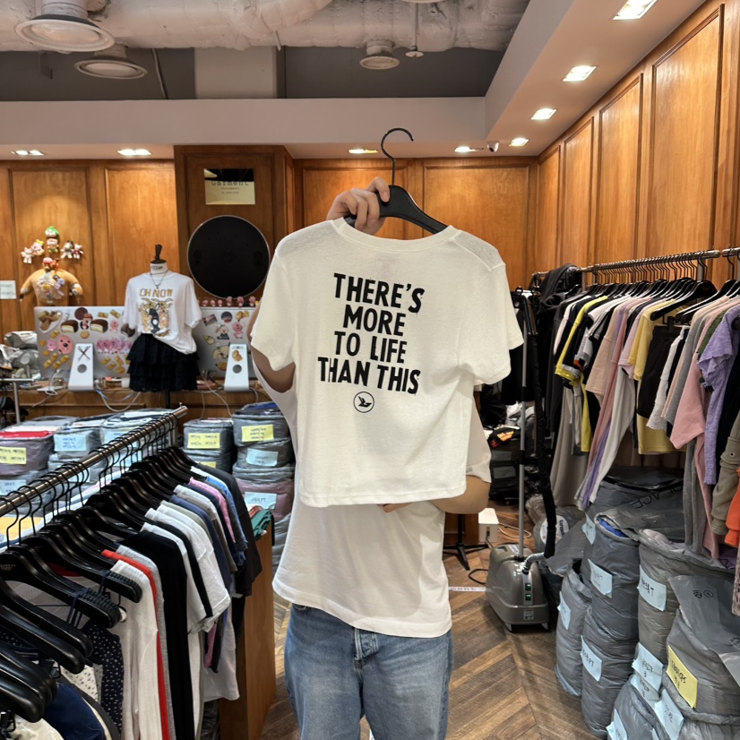 GARMENT-P韓國直郵女士新款休閑時尚推薦26春夏26夏季T恤GARMENTT恤