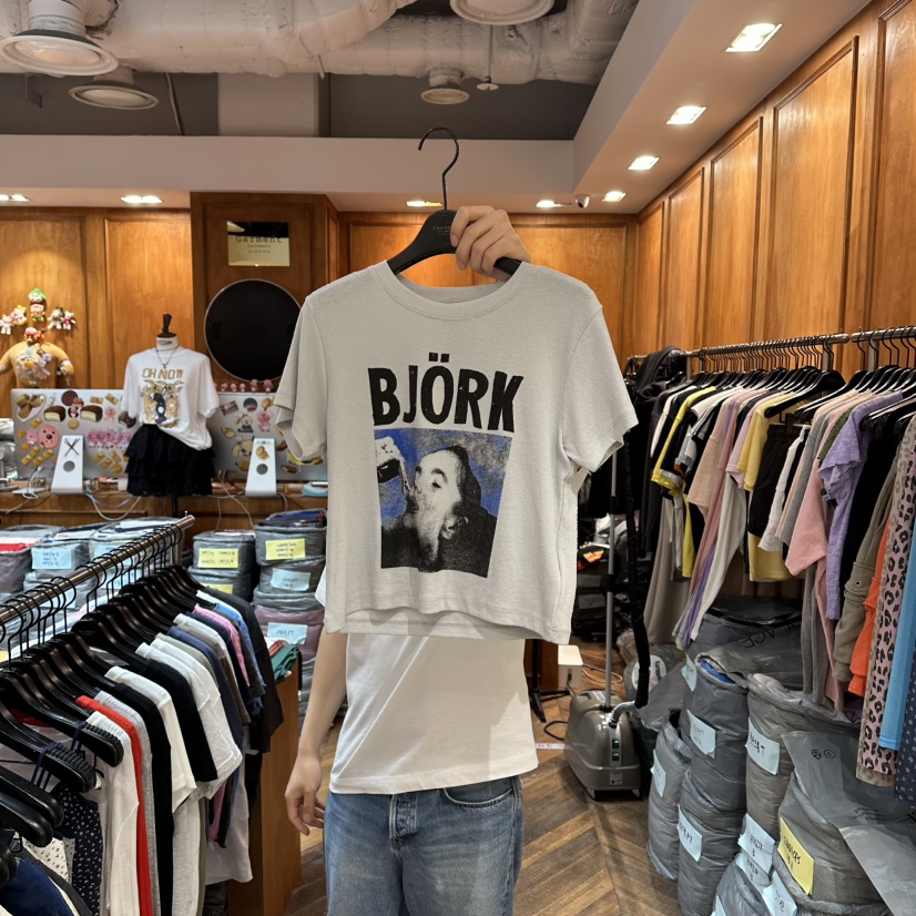 GARMENT-P韓國直郵女士新款休閑時尚推薦26春夏26夏季T恤GARMENTT恤圖色2