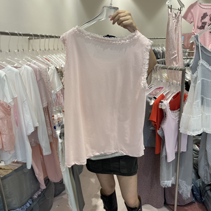 MIMME/LOOKK韓國直郵女士新款熱賣人氣職業休閑吊帶背心MIMME/LOOKK吊帶/背心