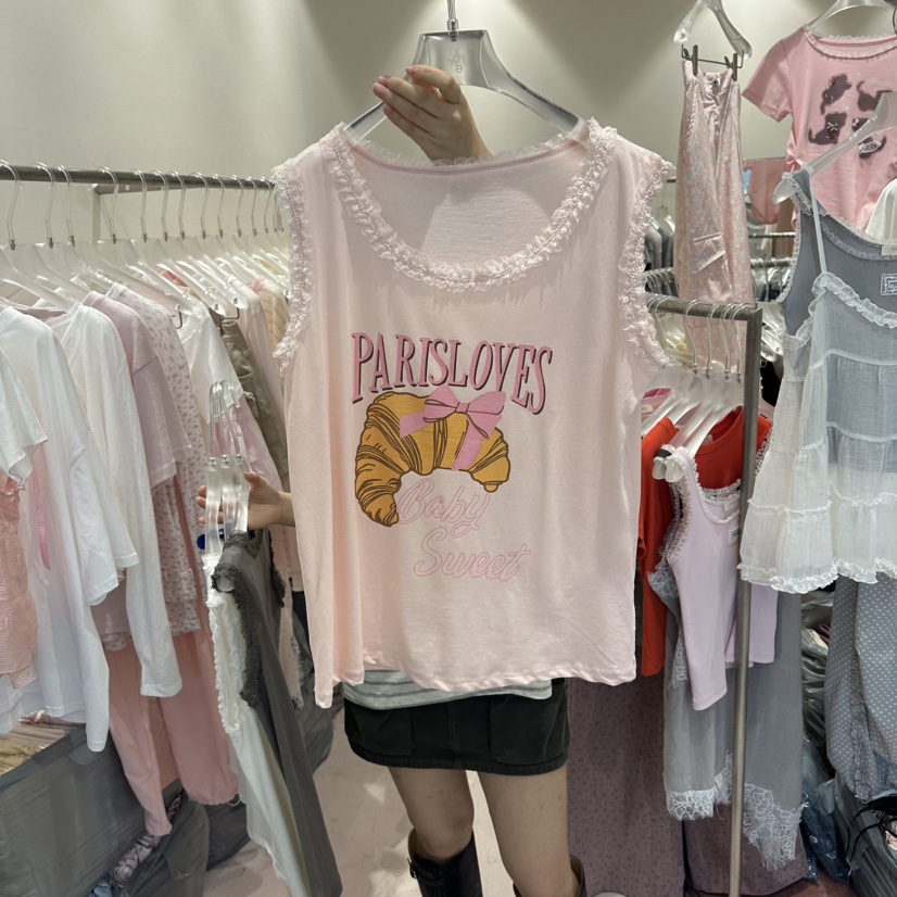 MIMME/LOOKK韓國直郵女士新款熱賣人氣職業休閑吊帶背心MIMME/LOOKK吊帶/背心圖色3