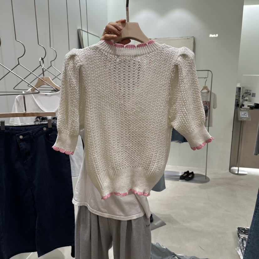 PART3韓國東大門直郵女裝新品26夏季人氣針織衫泡泡袖開衫Part.3針織衫