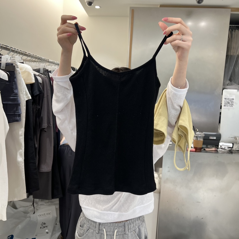 MEET ME韓國直郵女士新品人氣26夏季熱賣吊帶背心不含內搭MEET ME吊帶/背心