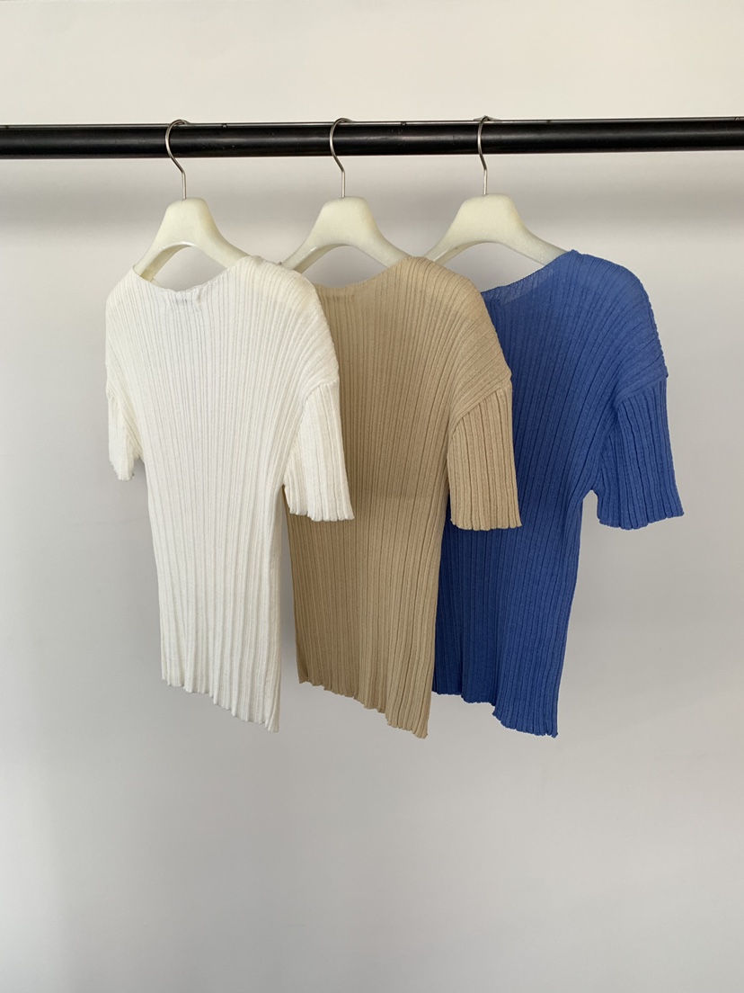 UNDERSON東大門代購女裝新款26春夏職業真品襯衫蕾絲衫褶皺UNDERSON襯衫/蕾絲衫