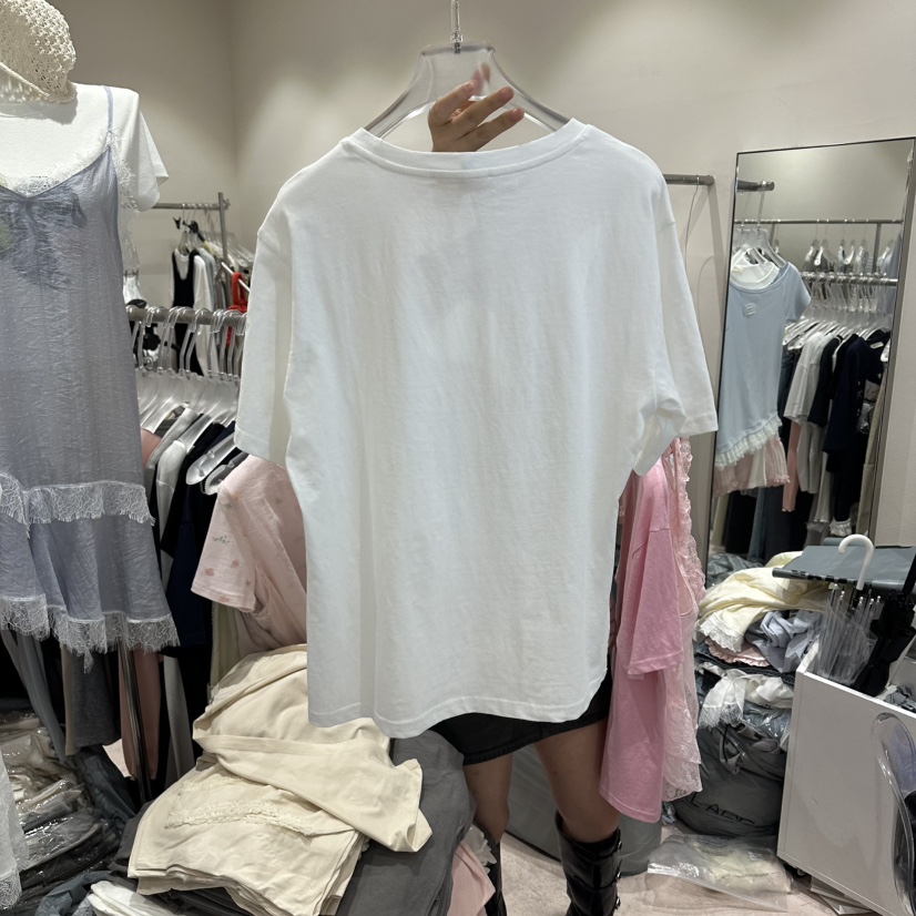 MIMME/LOOKK韓國代購女裝新款26夏季時尚26春夏人氣熱賣T恤MIMME/LOOKKT恤