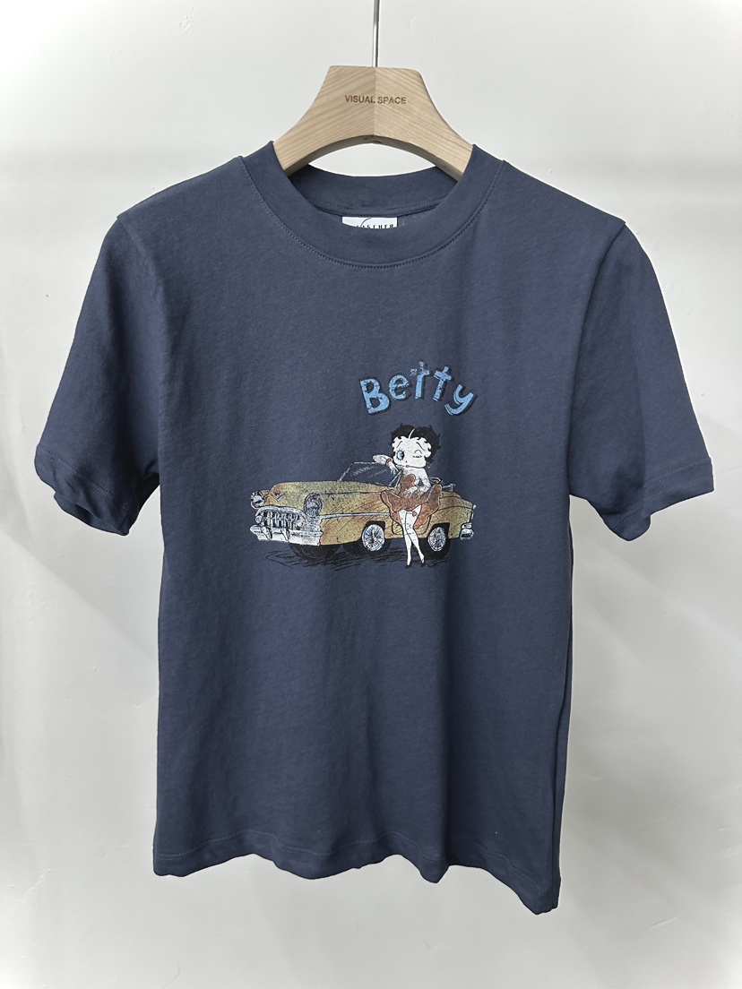 VISUAL SPACE/PAGE92/FLEISCHER韓國直郵實拍女士新款人氣T恤VISUAL SPACE/PAGE92/FLEISCHERT恤圖色2