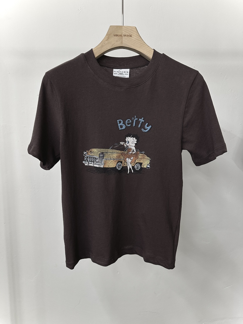 VISUAL SPACE/PAGE92/FLEISCHER韓國直郵實拍女士新款人氣T恤VISUAL SPACE/PAGE92/FLEISCHERT恤圖色3