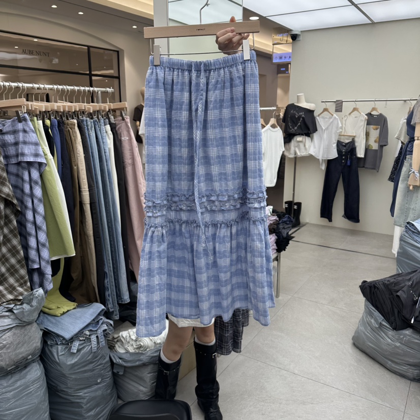 I MFACT韓國直郵女裝新款休閑人氣時尚26春夏26夏季長裙I MFACT長裙圖色2