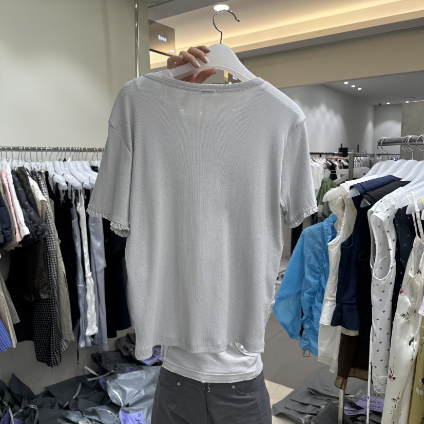 BENE韓國直郵女士新款熱賣時尚職業26春夏休閑推薦人氣T恤BENET恤