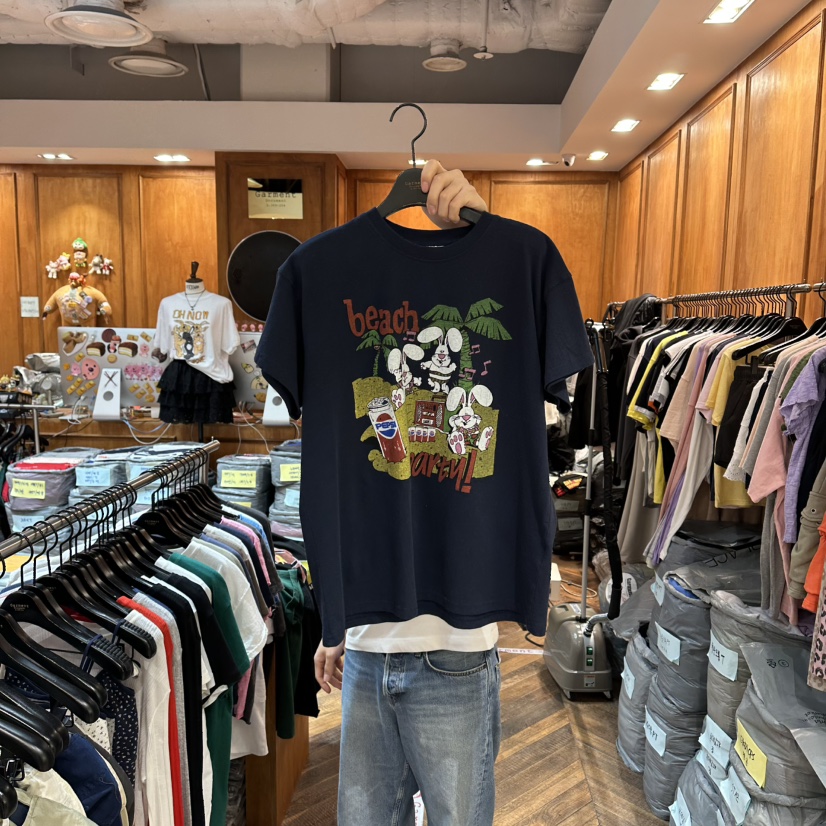 GARMENT-P韓國東大門代購女士新品26夏季時尚人氣推薦T恤GARMENTT恤圖色2