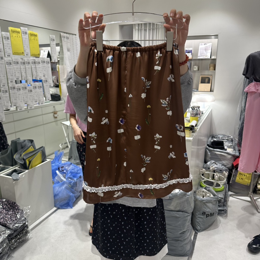 COMBO東大門實拍韓國女裝新品職業熱賣26夏季半身裙中短裙COM_BO半身裙/中短裙