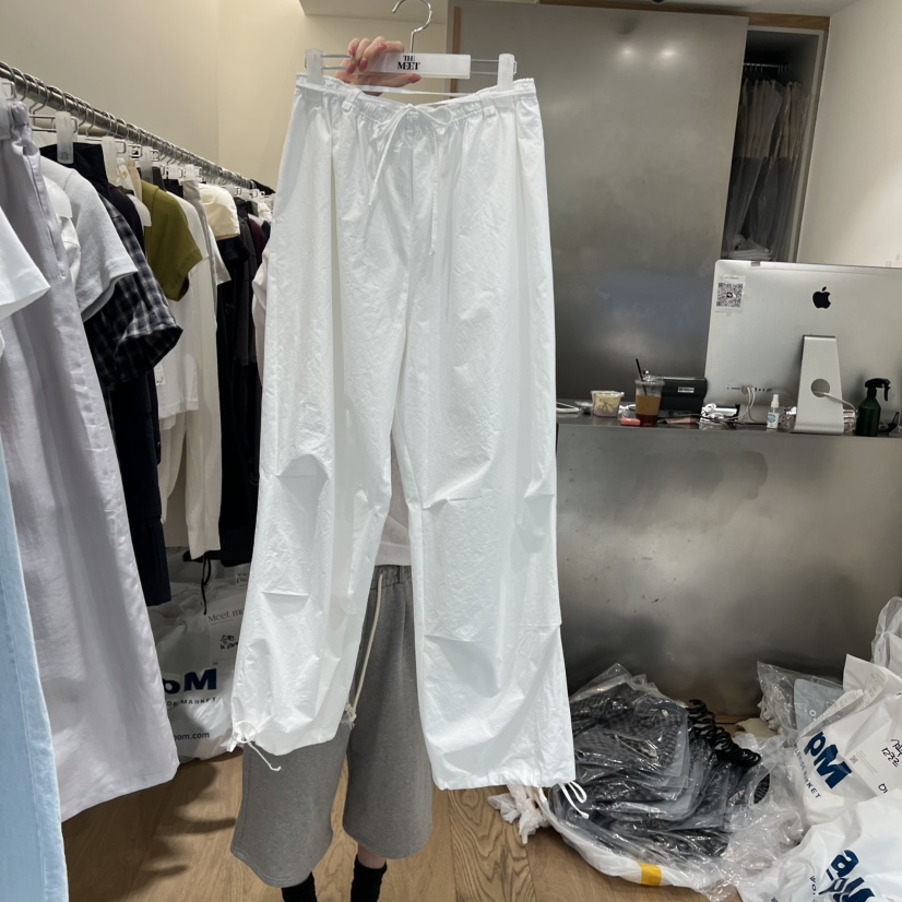 MEET ME東大門直郵女裝新品真品職業休閑熱賣推薦休閑褲棉MEET ME休閑褲圖色1