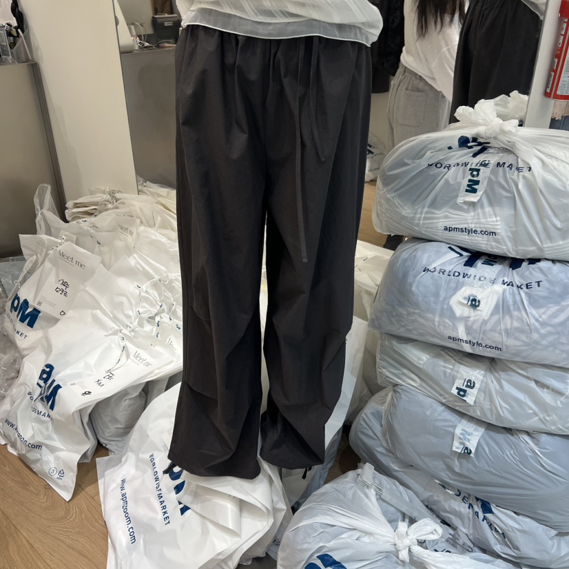 MEET ME東大門直郵女裝新品真品職業休閑熱賣推薦休閑褲棉MEET ME休閑褲圖色2