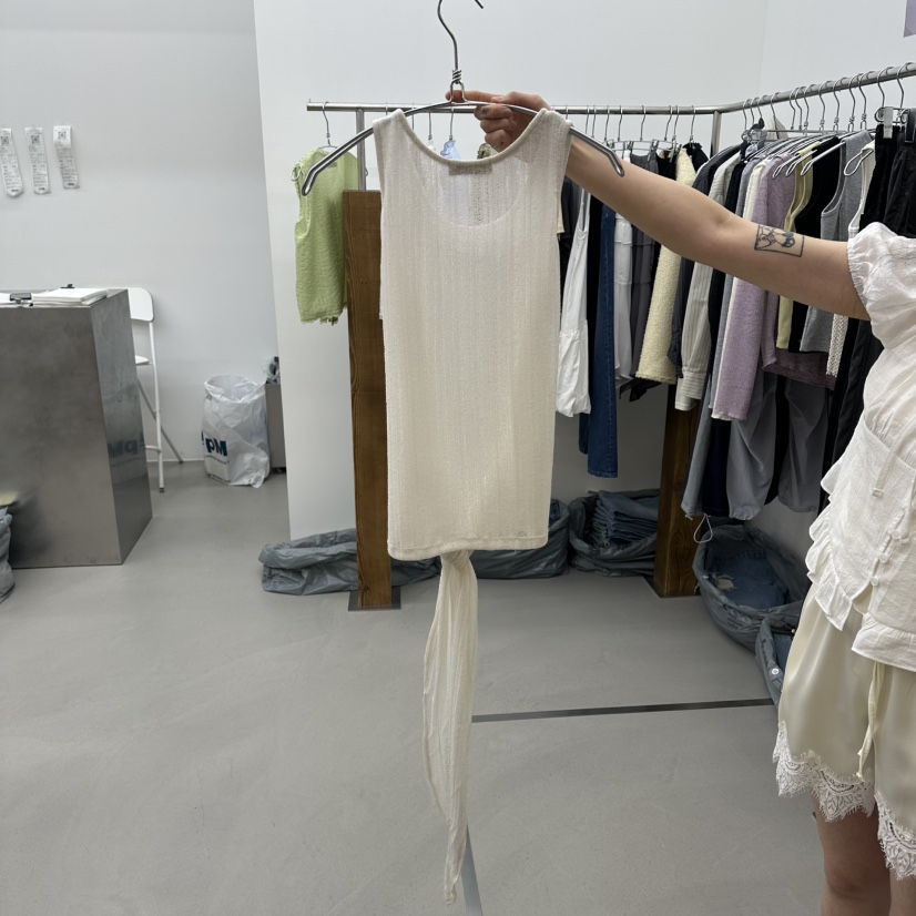 ENHANCE韓國東大門代購女士新品熱賣職業26春夏26夏季吊帶背心ENHANCE/HOPESMORE吊帶/背心