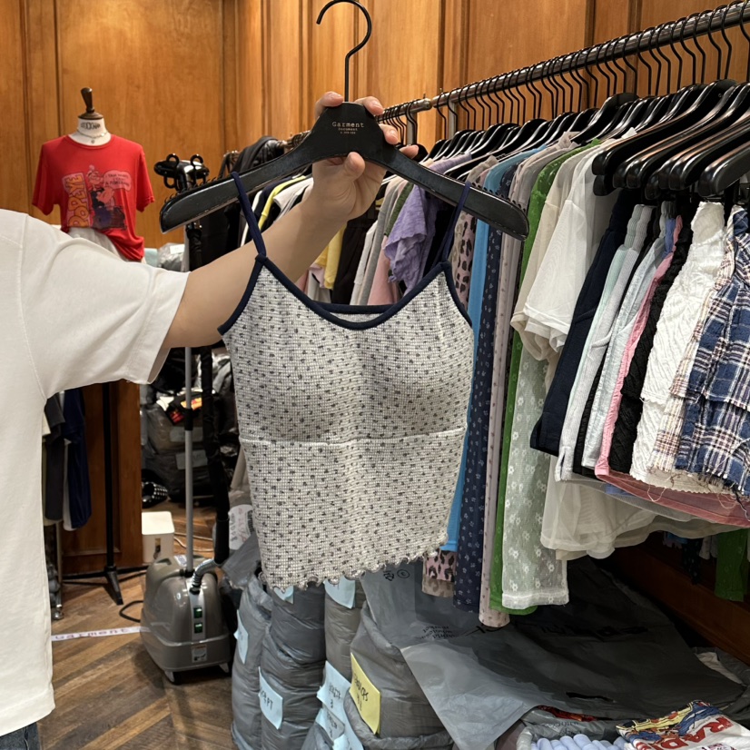 GARMENT-P韓國東大門直郵女裝新品熱賣時尚推薦吊帶背心GARMENT吊帶/背心圖色2