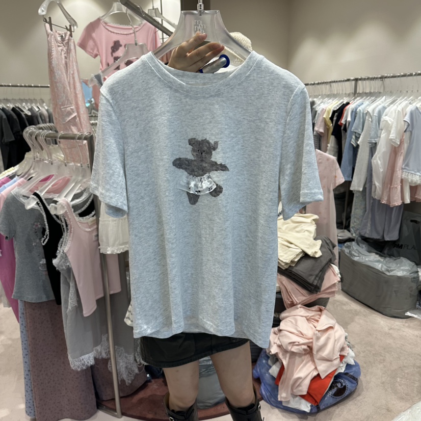 MIMME/LOOKK韓國代購女士新品熱賣休閑人氣26春夏職業T恤MIMME/LOOKKT恤圖色3