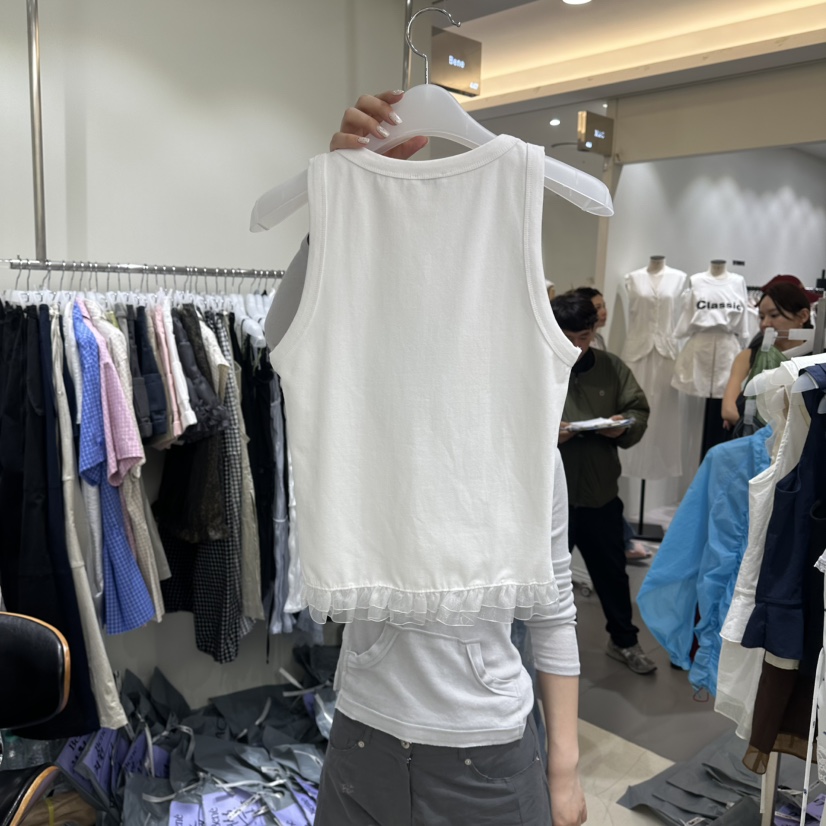 BENE東大門實拍韓國女裝新品休閑職業26夏季熱賣吊帶背心BENE吊帶/背心