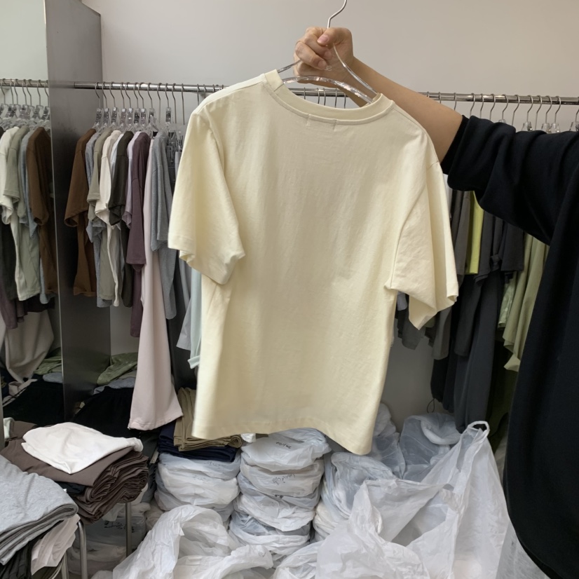 LEESEED-A韓國東大門直郵女裝新品職業時尚休閑熱賣26春夏T恤SEeD/LEESEEDT恤