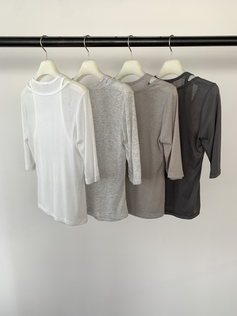 UNDERSON韓國代購女裝新品26春夏人氣26夏季時尚推薦職業T恤UNDERSONT恤