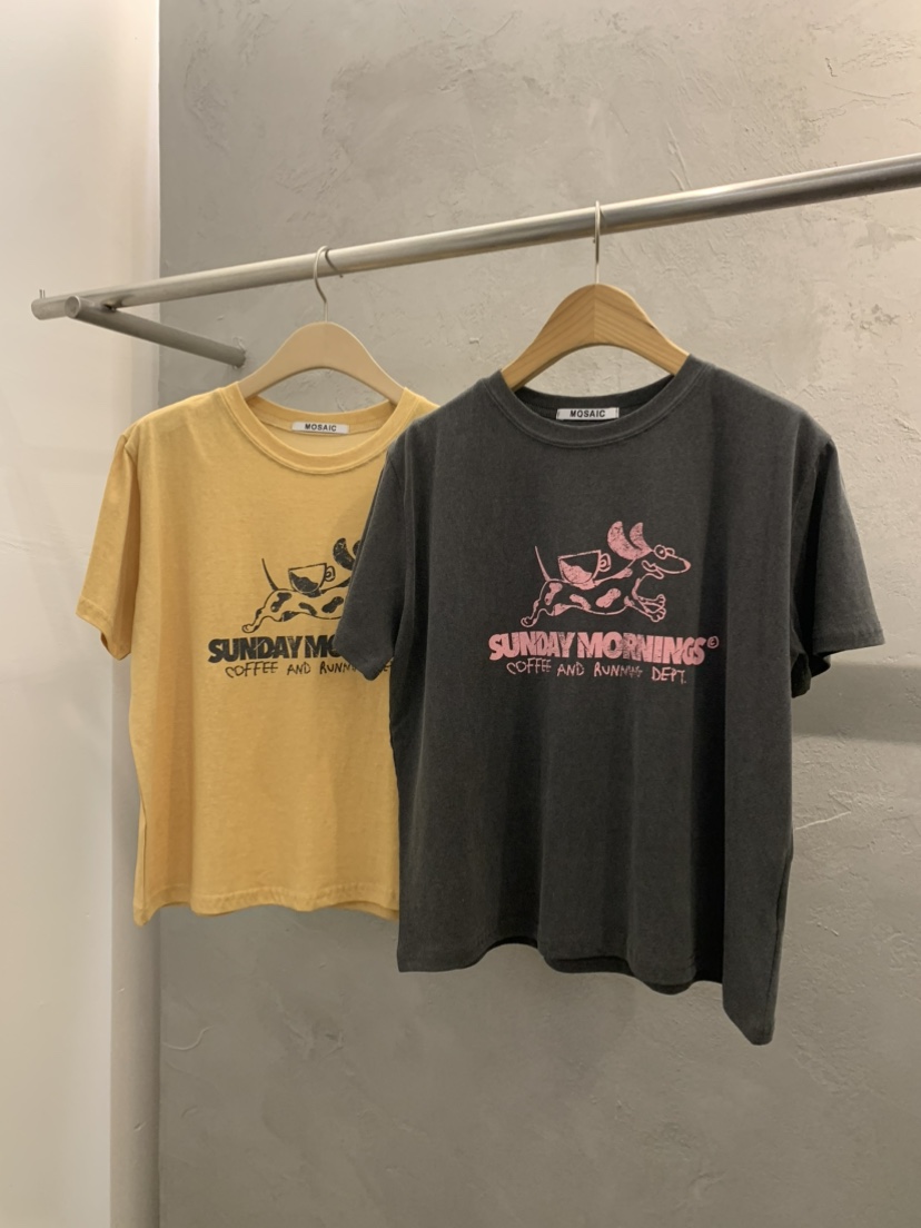 MOSAIC韓國東大門代購女裝新款26春夏職業26夏季休閑人氣T恤MOSAICT恤