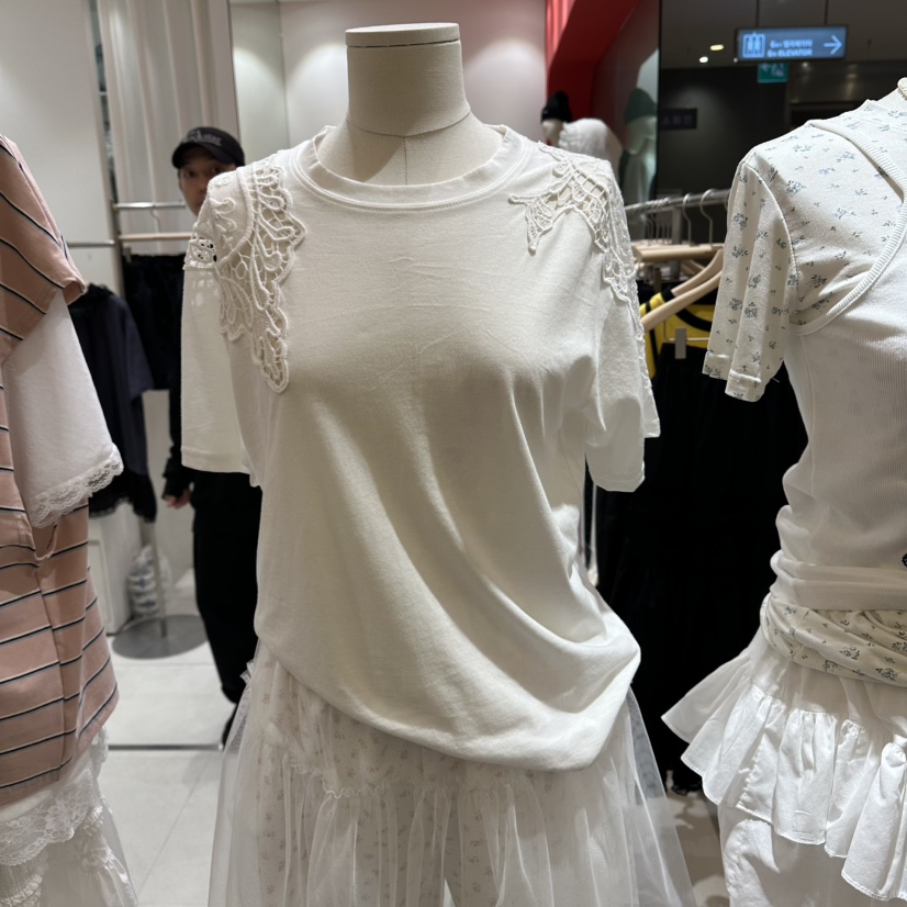 MINI UNNI韓國東大門代購女裝新款休閑推薦熱賣26春夏T恤MINI UNNIT恤圖色1