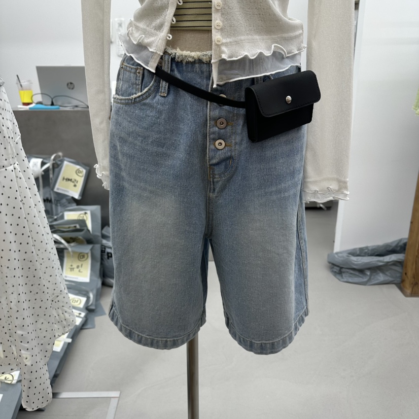 ENHANCE韓國東大門直郵女士新款推薦人氣時尚職業短褲不含包ENHANCE/HOPESMORE短褲圖色1