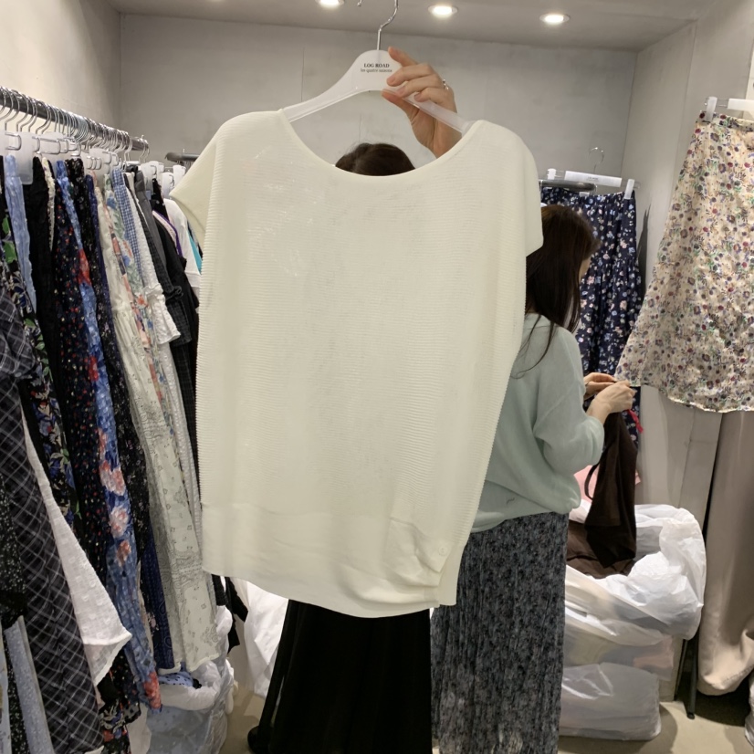 LOGROAD韓國直郵女裝新款時尚職業推薦26夏季休閑26春夏針織衫LOG ROAD針織衫圖色1