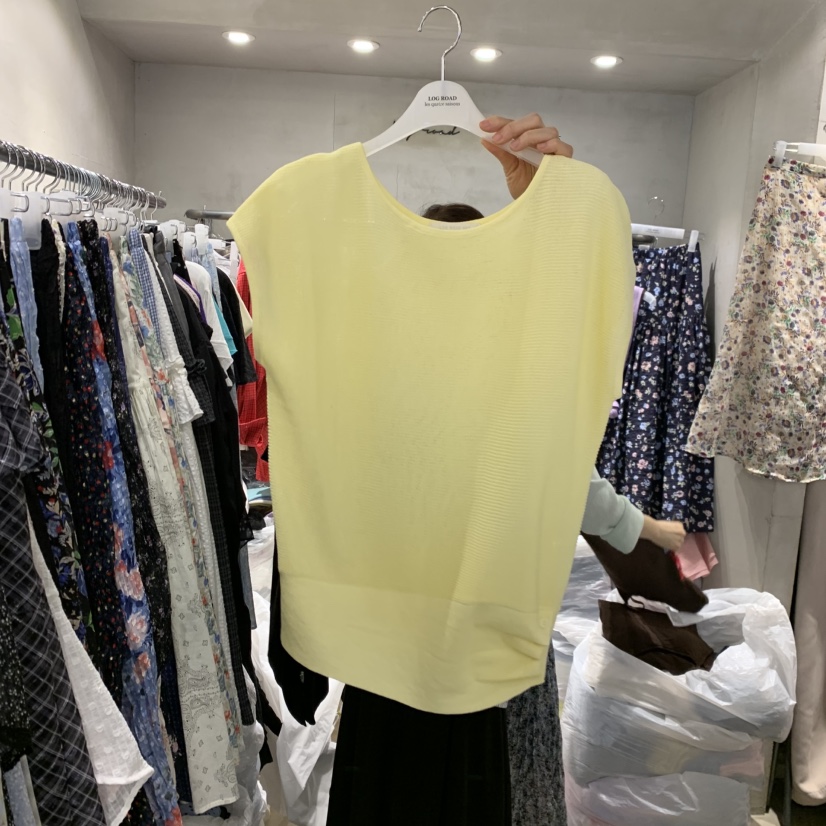 LOGROAD韓國直郵女裝新款時尚職業推薦26夏季休閑26春夏針織衫LOG ROAD針織衫圖色2