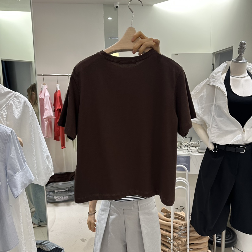 RENDER韓國代購女士新品職業時尚26春夏26夏季熱賣休閑T恤RENDERT恤