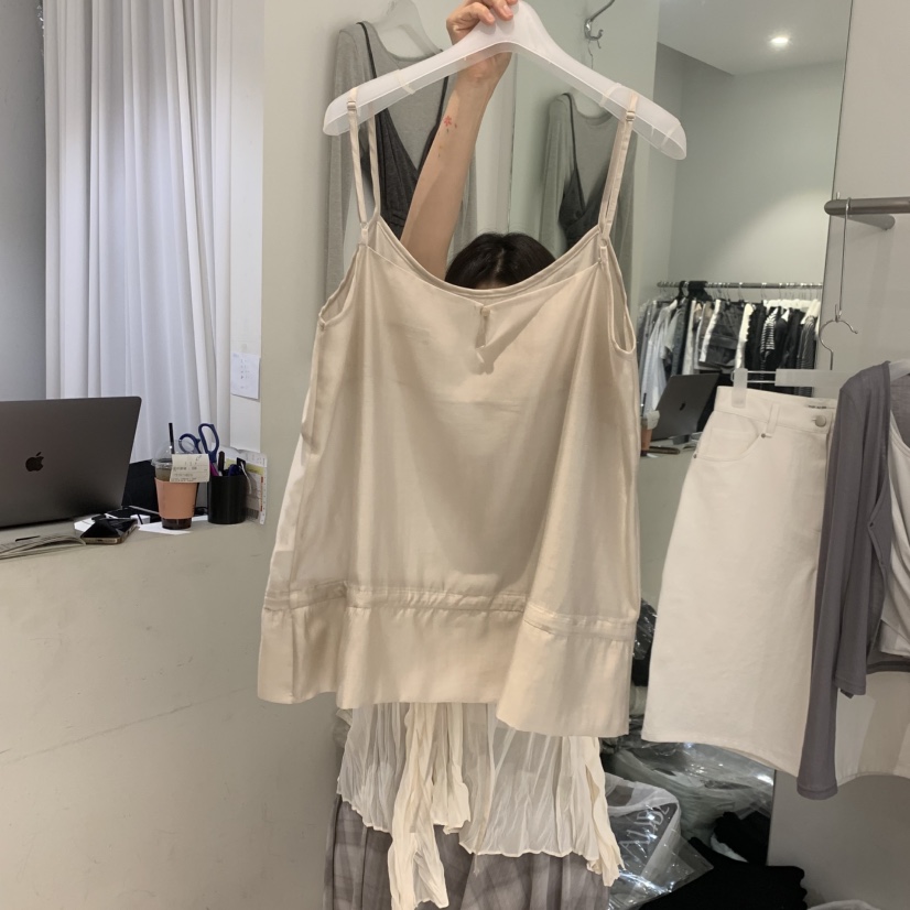 AUBE韓國直郵女裝新款推薦熱賣時尚26夏季26春夏吊帶背心AUBE吊帶/背心