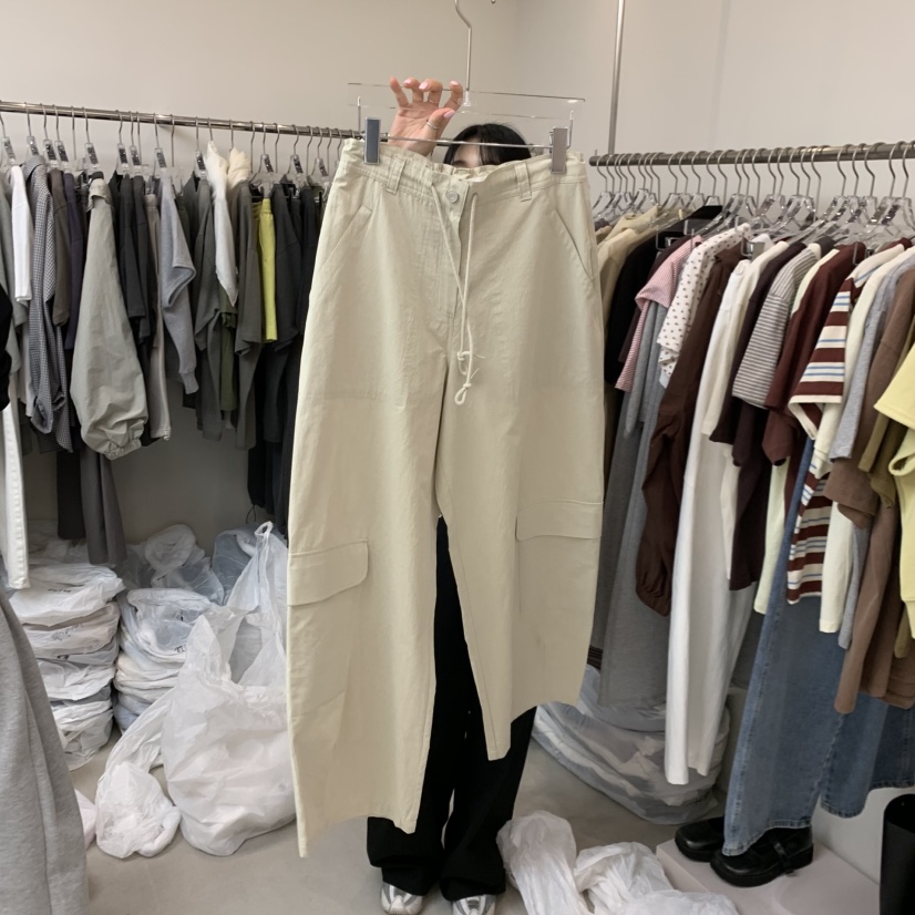 LEESEED-A韓國東大門代購女裝新款職業時尚26夏季休閑褲口袋SEeD/LEESEED休閑褲圖色2