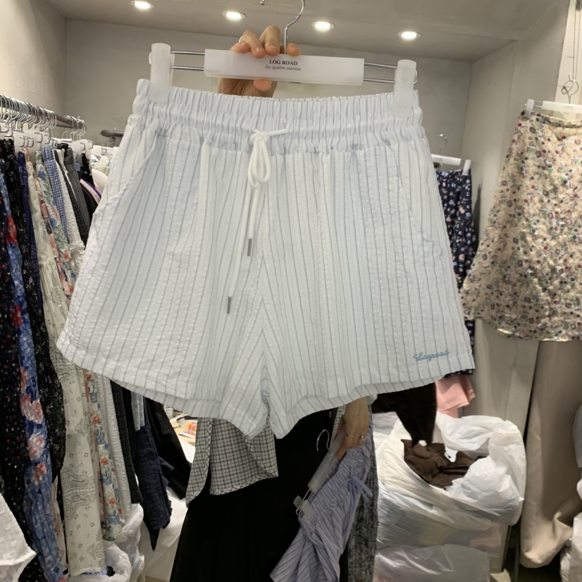 LOGROAD韓國東大門直郵女裝新品職業26夏季熱賣26春夏短褲LOG ROAD短褲圖色1