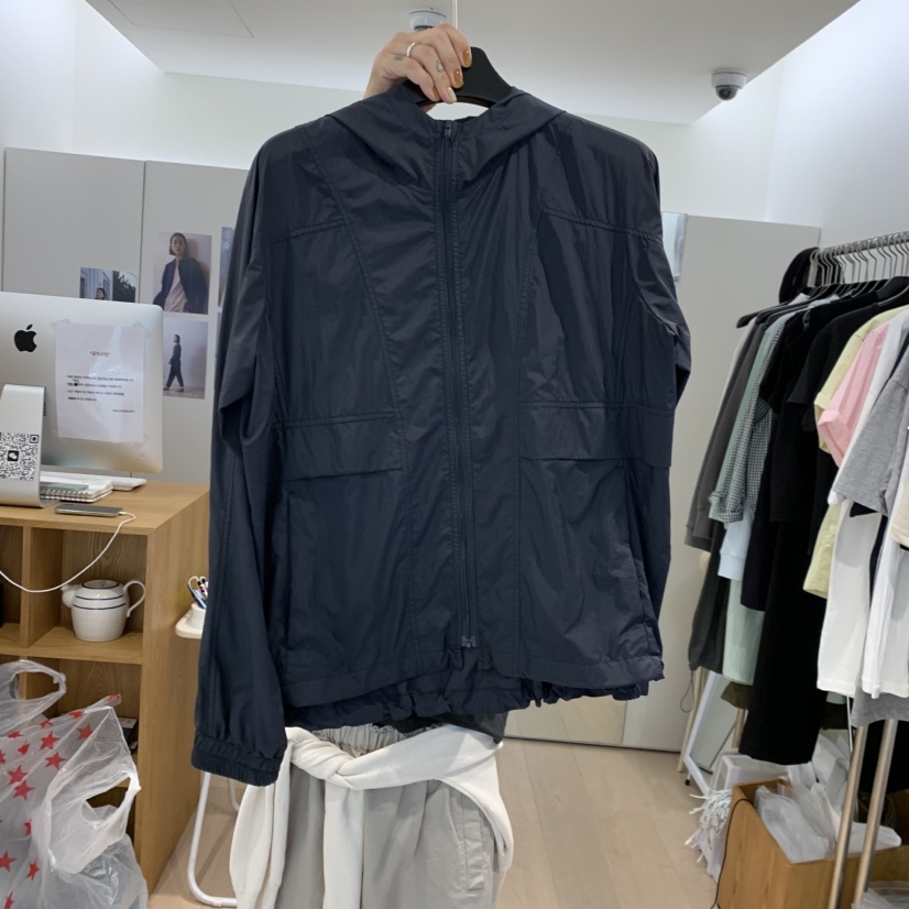 THE STARDUST韓國直郵女裝新品人氣時尚職業26春夏夾克連帽THE STARDUST夾克圖色2